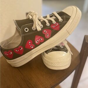 Comme des Garcons Play Converse Chuck 70 Multi Heart Sneakers